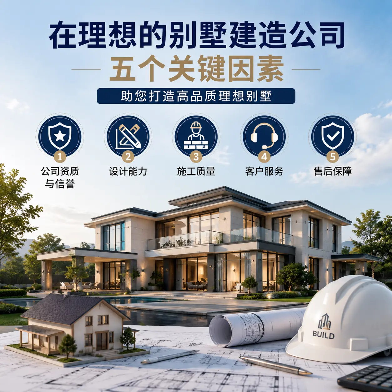 在 雷山 找到理想别墅建造公司的五个关键因素