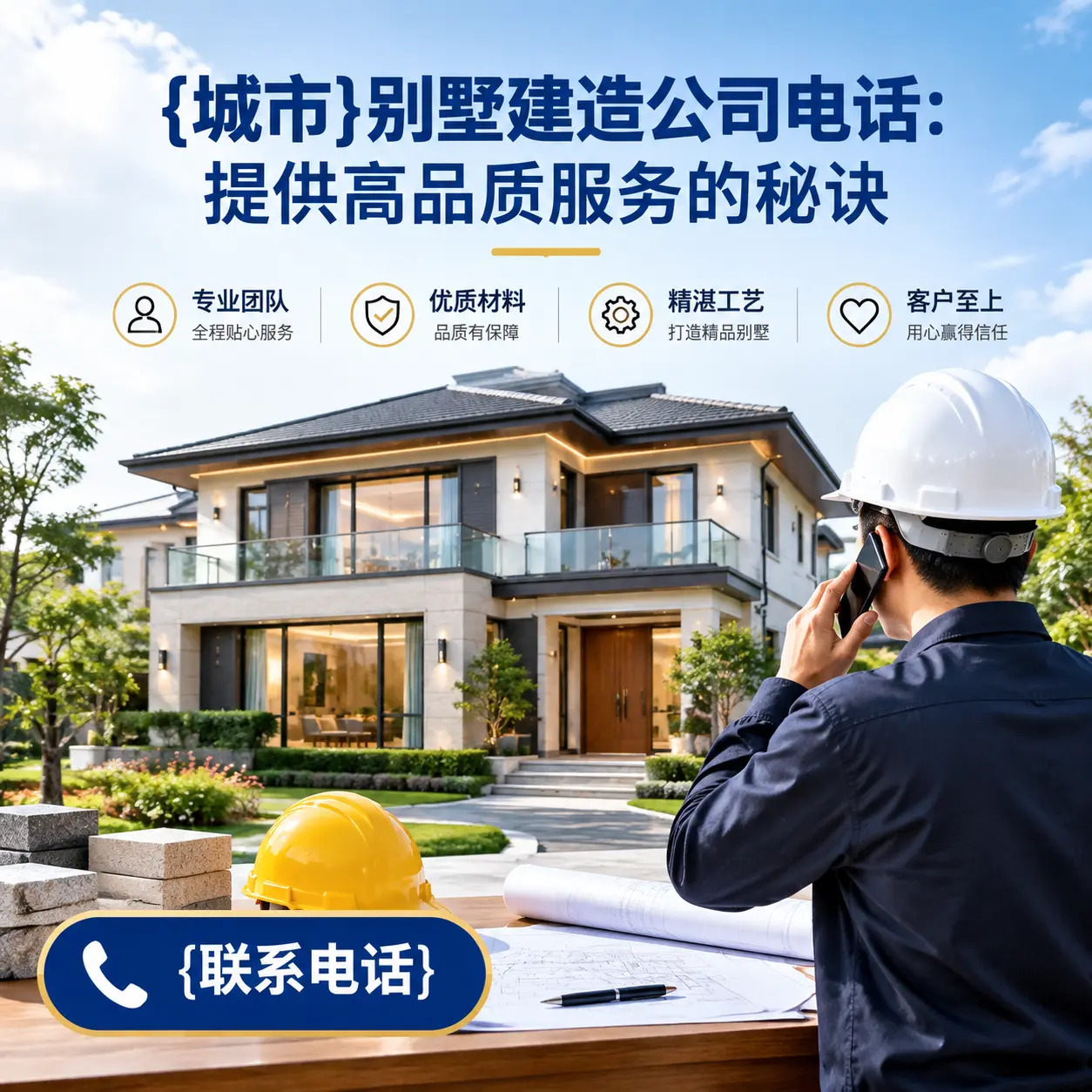 雷山别墅建造公司电话：提供高品质服务的秘诀
