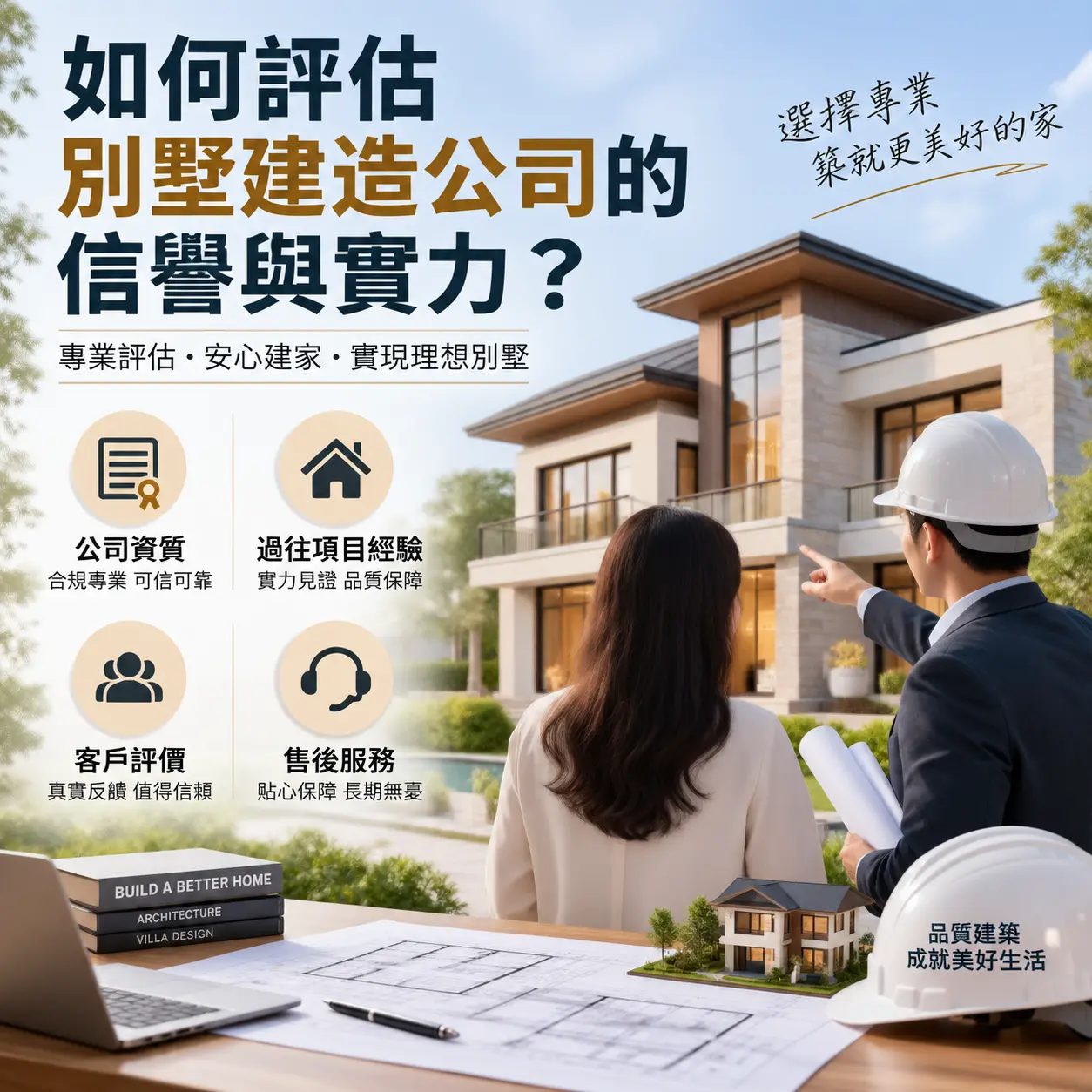 如何评估 雷山 别墅建造公司的信誉与实力？