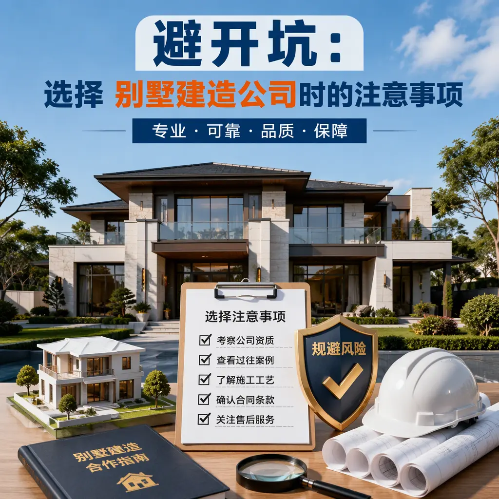 避开坑：选择 雷山 别墅建造公司时的注意事项