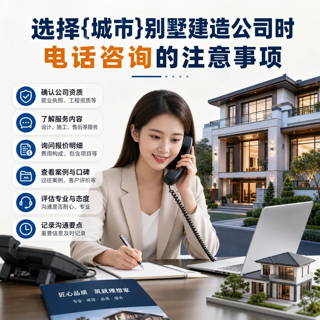 选择雷山别墅建造公司时，电话咨询的注意事项