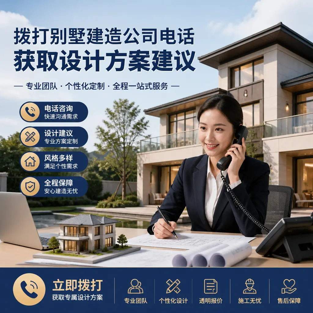 拨打雷山别墅建造公司电话,获取设计方案建议