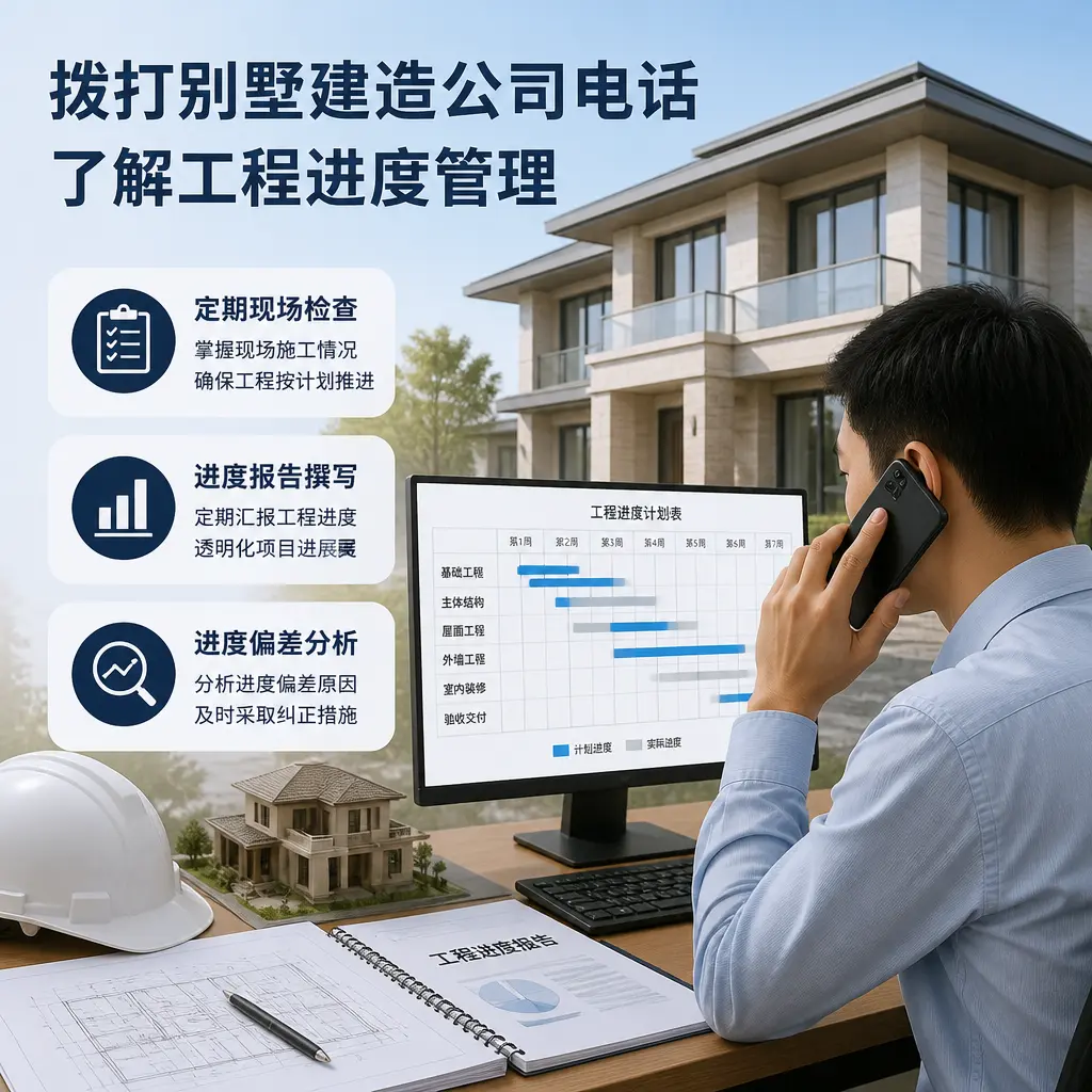 拨打雷山别墅建造公司电话,了解工程进度管理