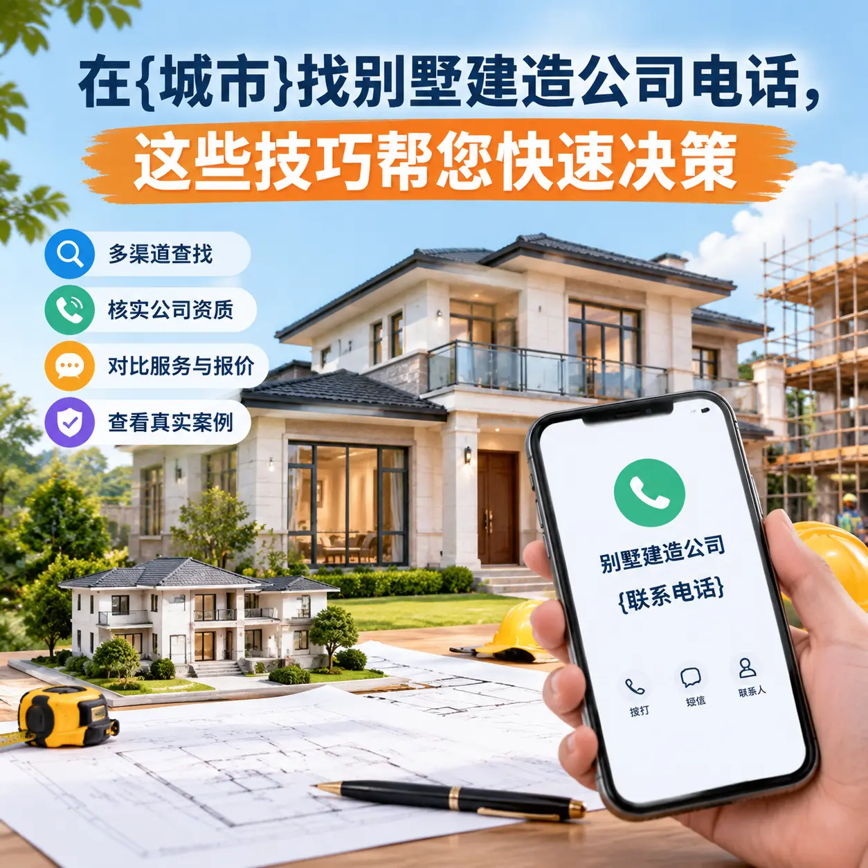 在雷山找别墅建造公司电话，这些技巧帮您快速决策