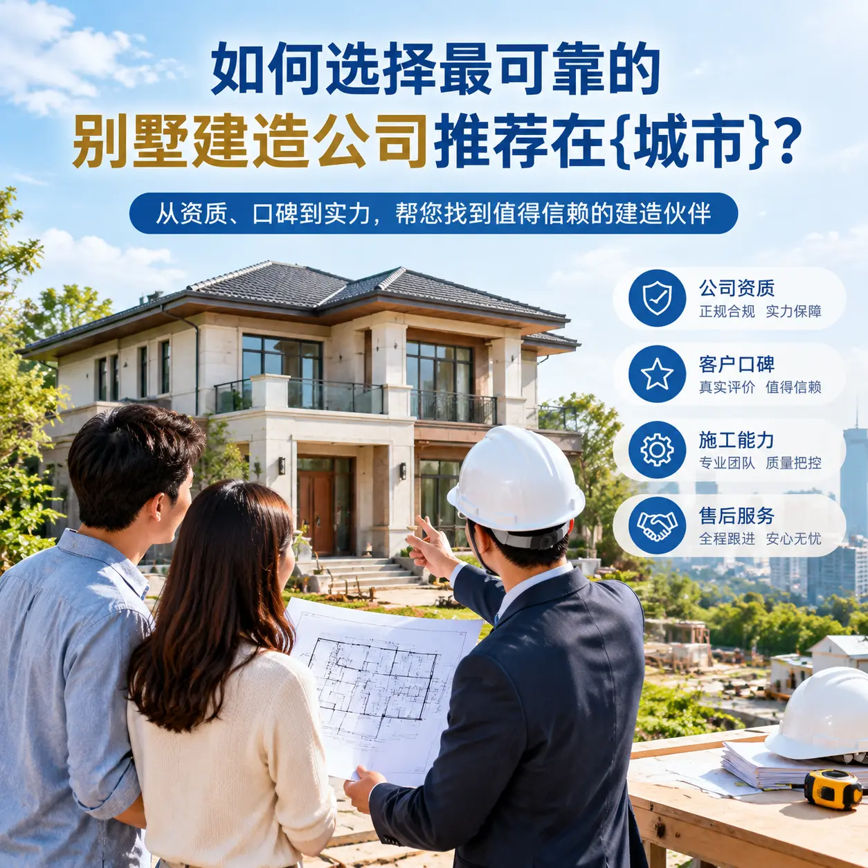 如何选择最可靠的别墅建造公司推荐在雷山？