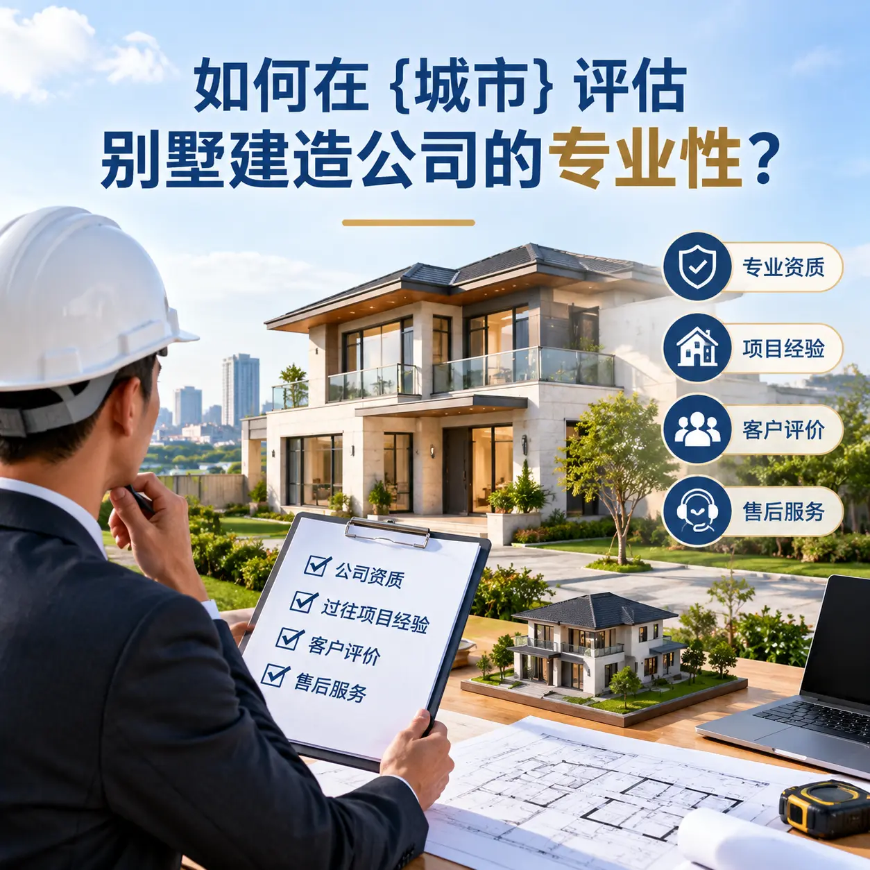 如何在 雷山 评估别墅建造公司的专业性？